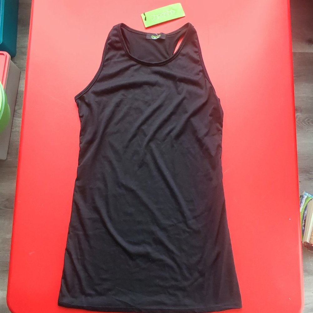 Cherishh summer tunic black women's NWT